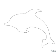 シルエット 印刷可能なぬりえ